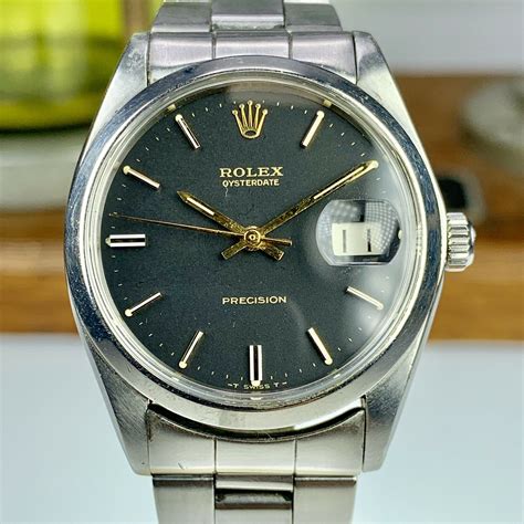 ladies rolex precision vintage|rolex oysterdate precision 6694 price.